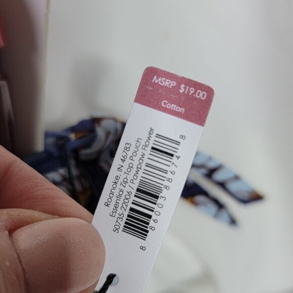 Vera Bradley 4 Piece Packed Mini Cosmetic Stuffed Bag Gift, NWT - Picture 3 of 5